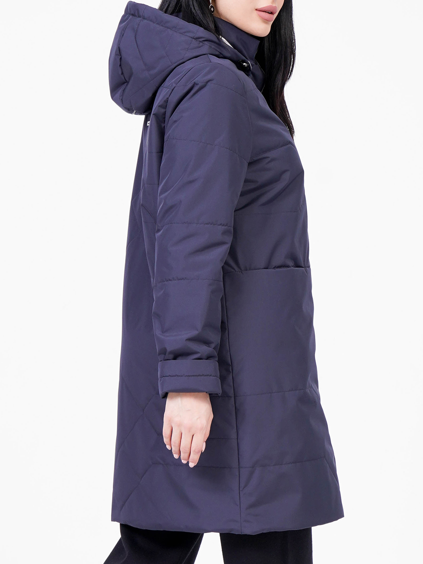 Пальто Maritta 418374-024, цвет темно-синий, размер 52 - фото 6