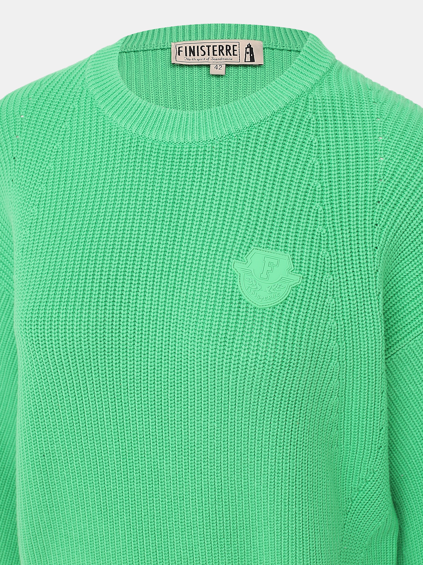 Джемпер Finisterre 419143-021, цвет зеленый, размер 42 - фото 2