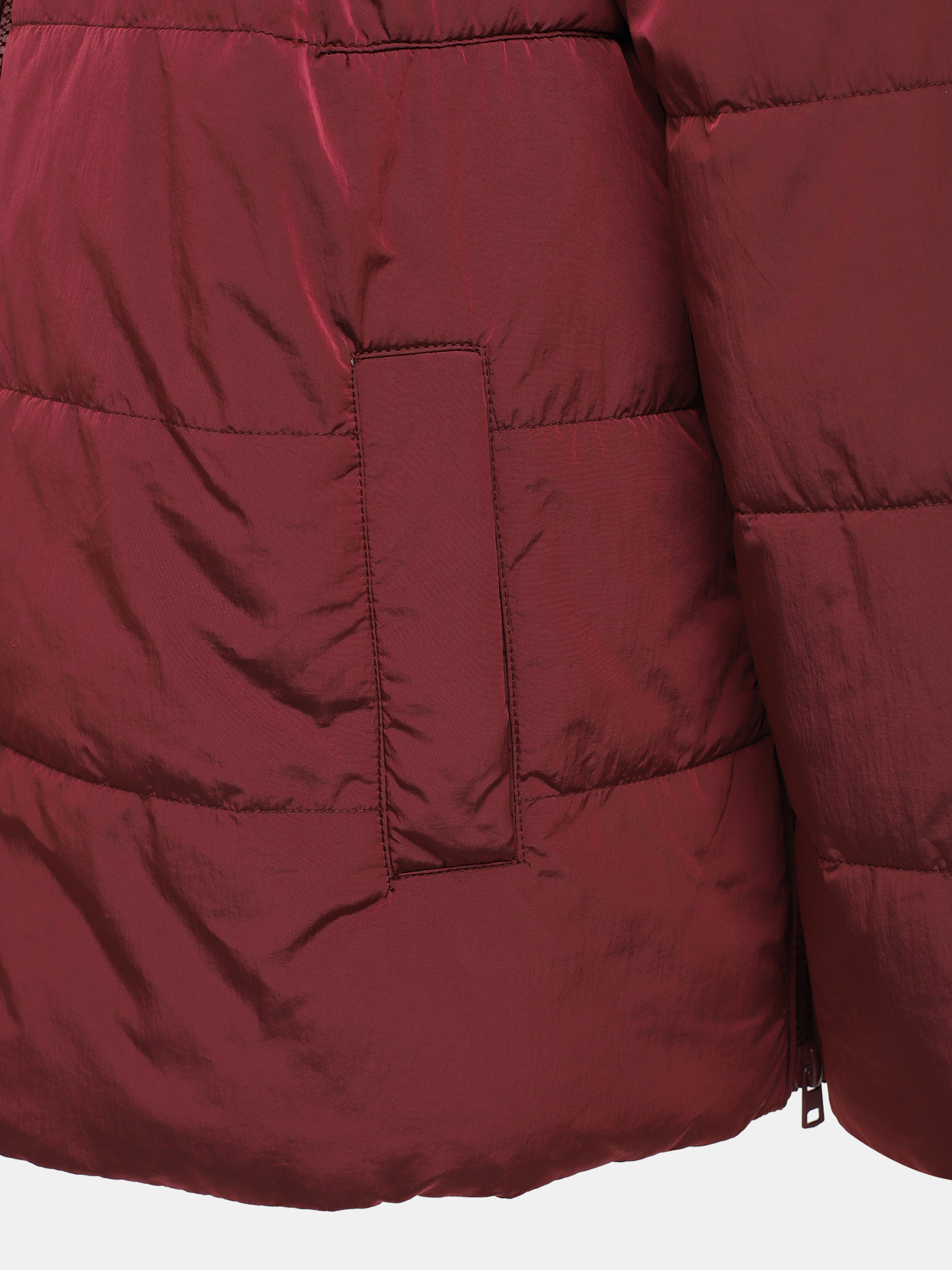 Куртка Samoon 419843-025, цвет бордовый, размер 54 - фото 5