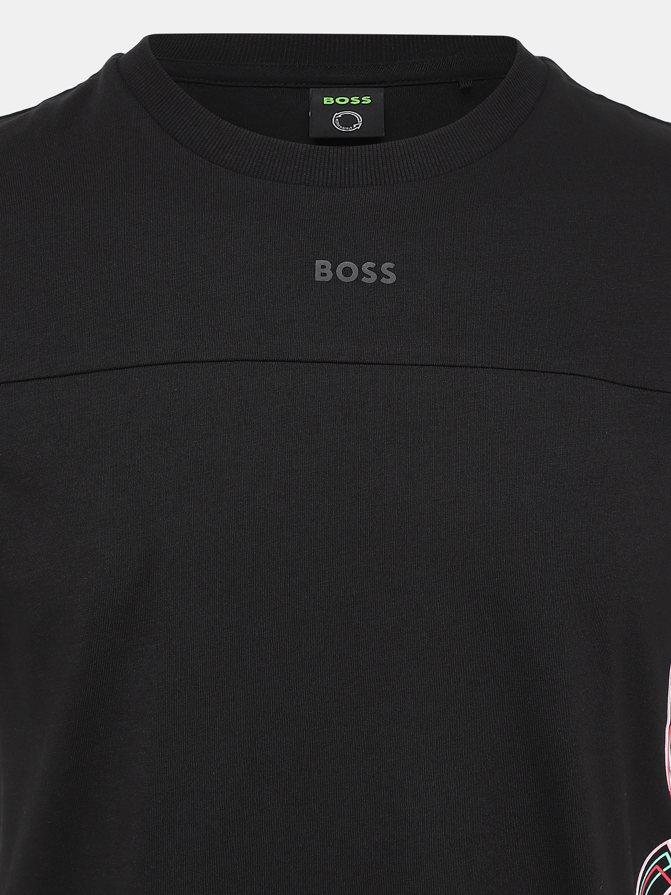 Футболка Tee BOSS 420036-043, цвет черный, размер 48-50 - фото 3