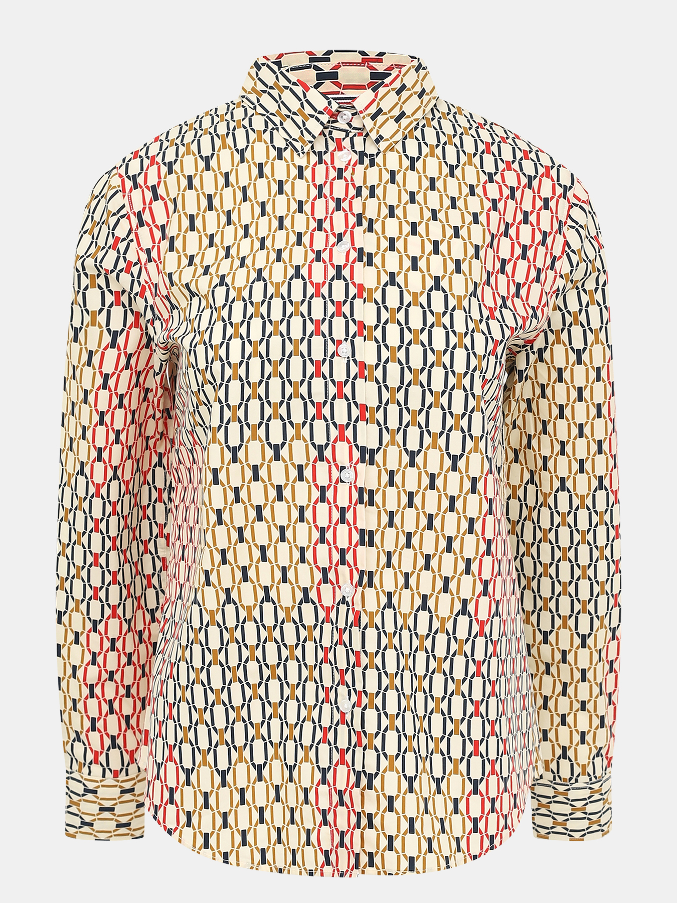 Блузка Alessandro Manzoni Yachting 420174-024, цвет мультиколор, размер 48 - фото 1