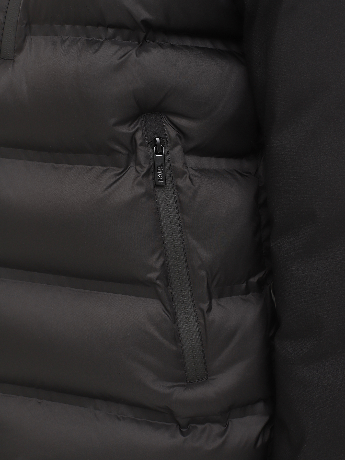 Куртка Karl Lagerfeld 420294-025, цвет черный, размер 48 - фото 6