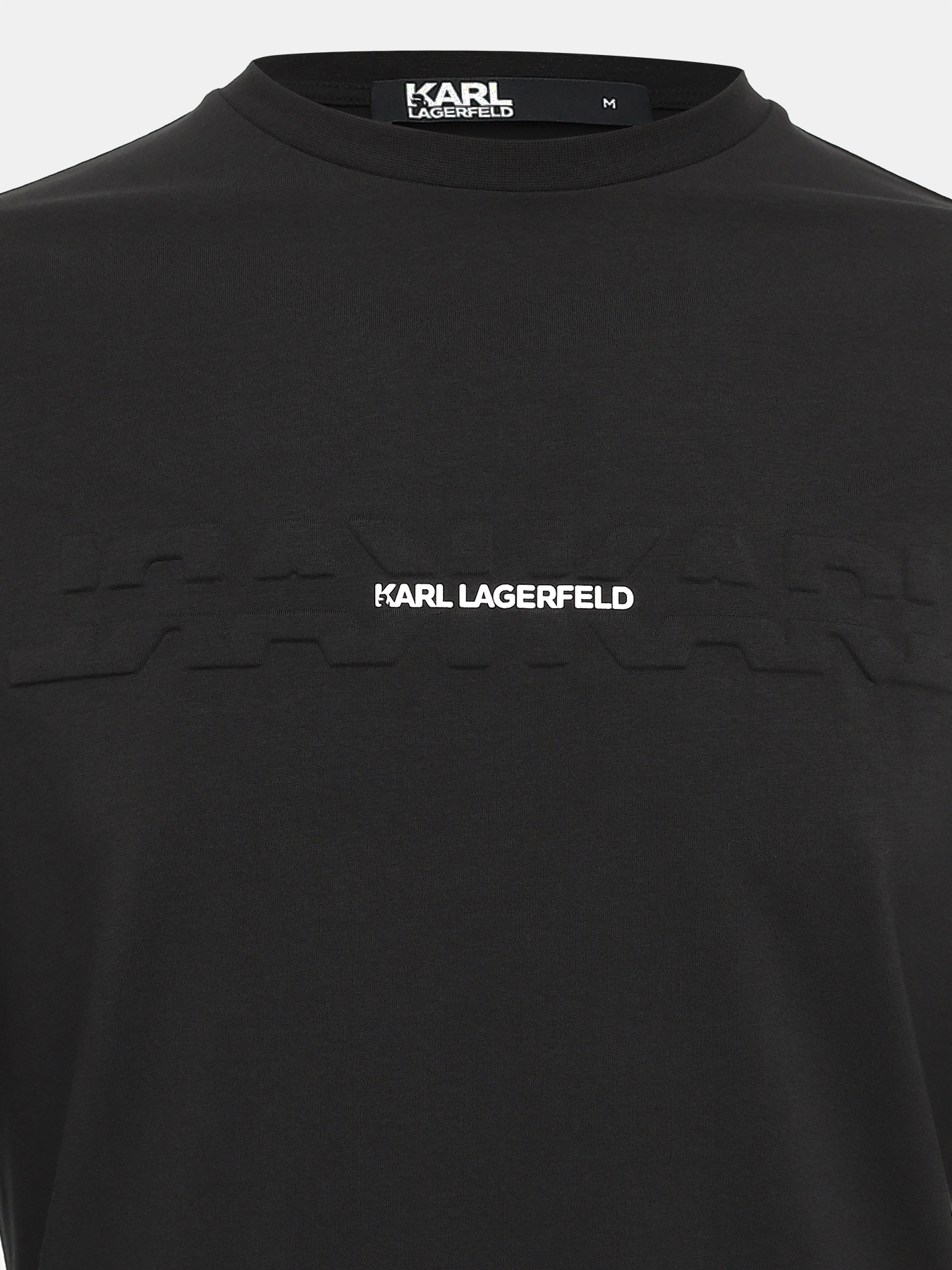 Лонгслив Karl Lagerfeld 420306-287, цвет черный, размер 56-58 - фото 2