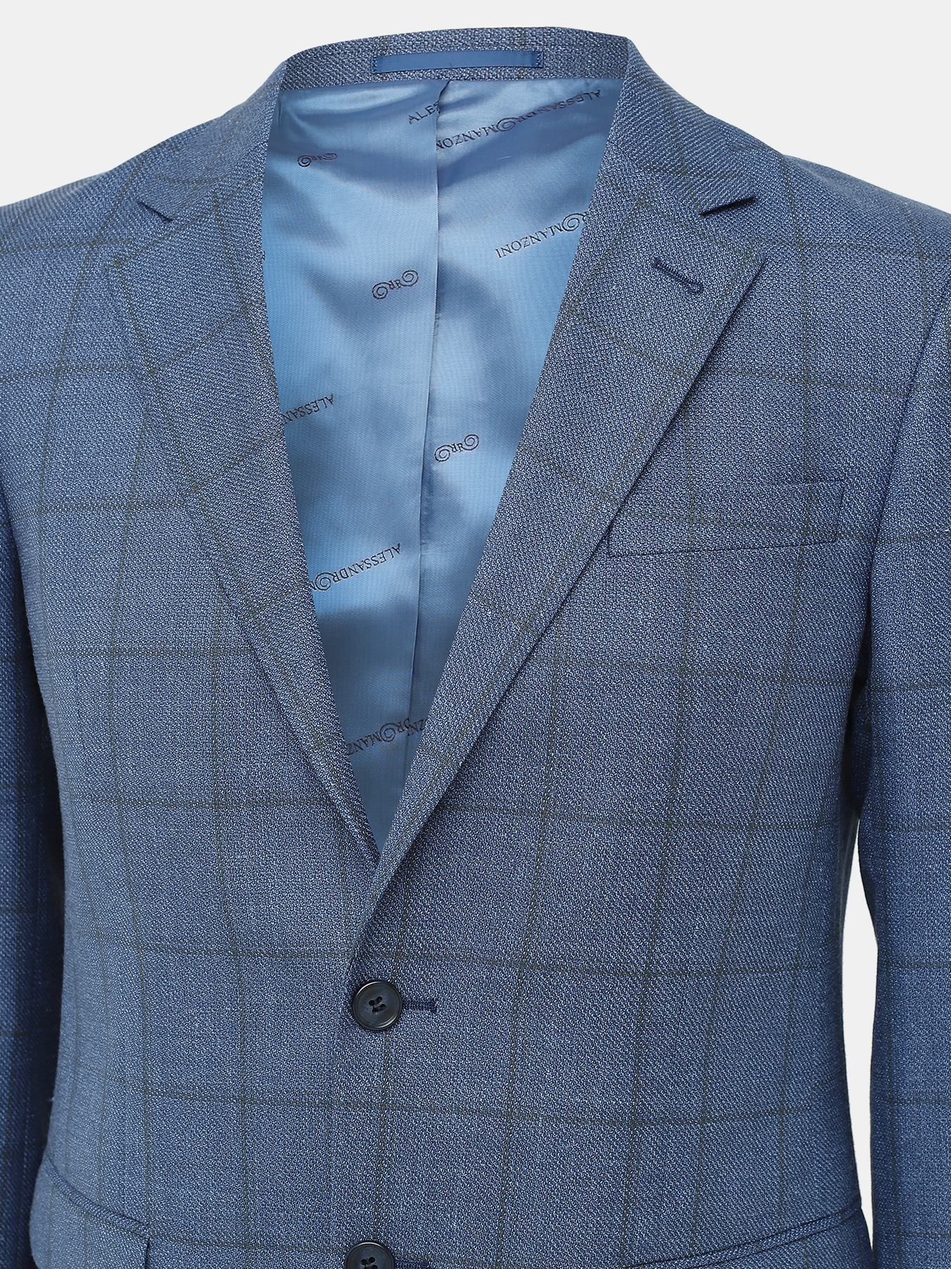 Пиджак Alessandro Manzoni 421118-379, цвет синий, размер 58 - фото 5