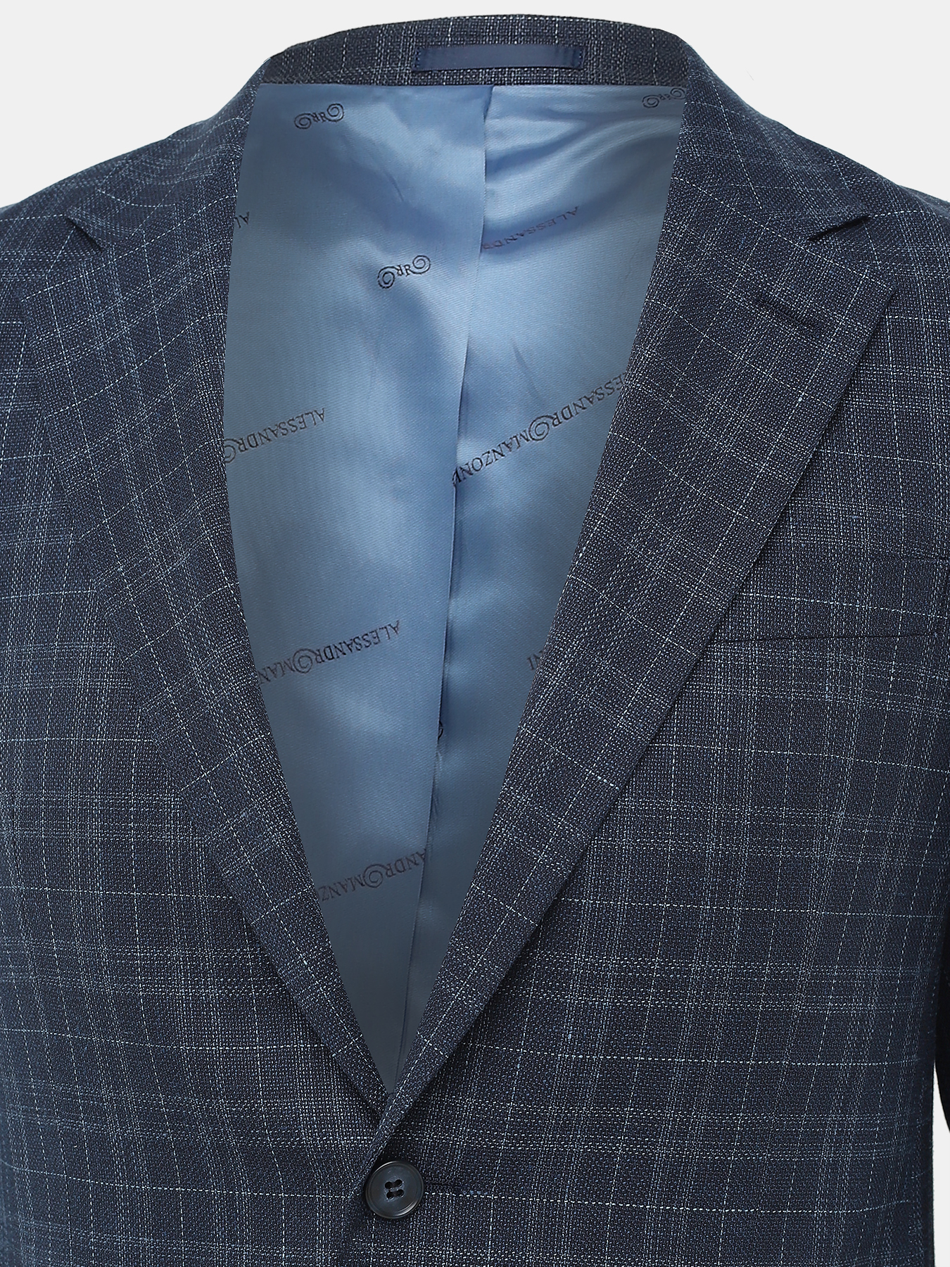 Пиджак Alessandro Manzoni 421119-070, цвет синий, размер 56 - фото 3