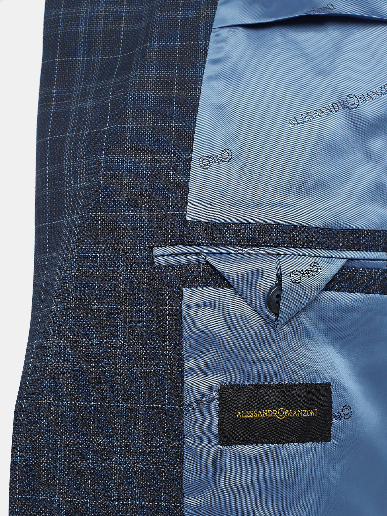 Пиджак Alessandro Manzoni 421119-070, цвет синий, размер 56 - фото 2