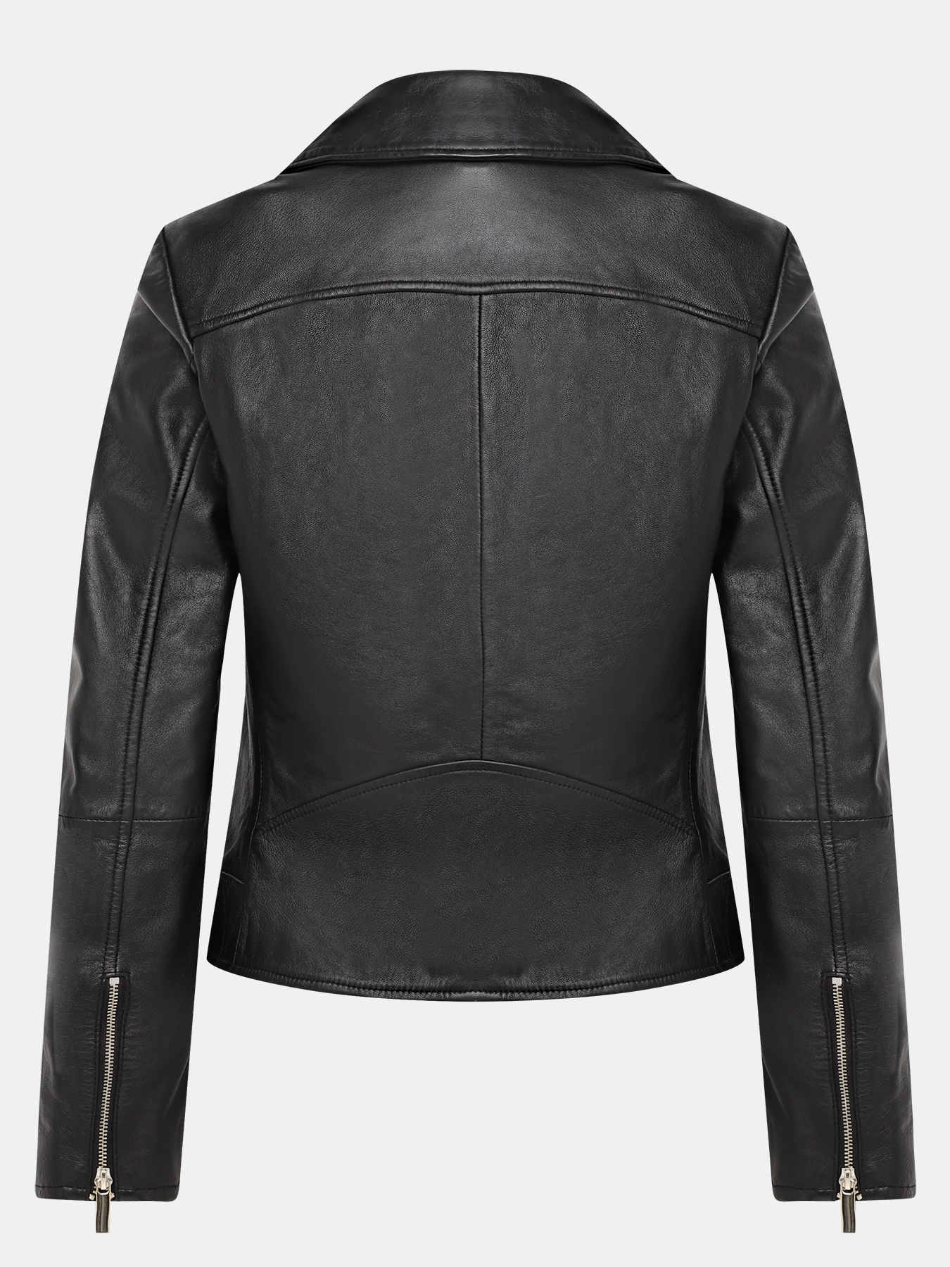 Кожаная куртка Pennyblack 421362-022, цвет черный, размер 44 - фото 2