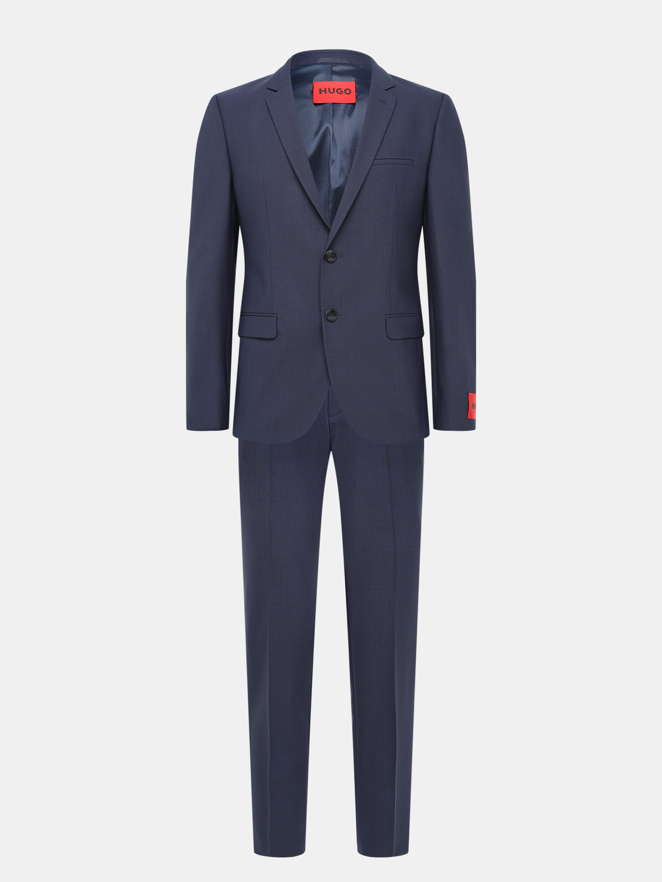 Классический костюм Arti/Hesten HUGO 421896-025, цвет темно-синий, размер 48