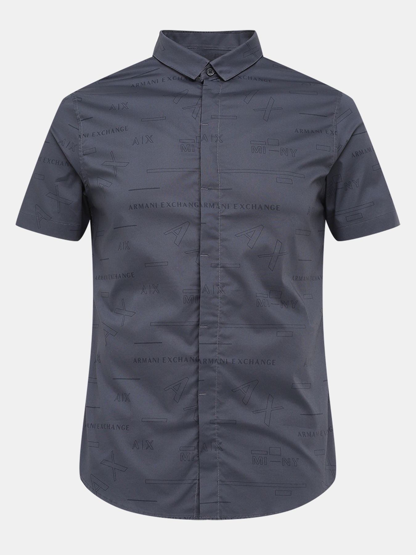 Рубашка Armani Exchange 422270-043, цвет темно-синий, размер 48-50 - фото 1