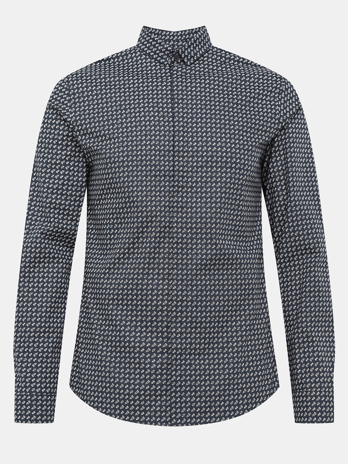 Рубашка Armani Exchange 422271-045, цвет темно-синий, размер 52-54 - фото 1