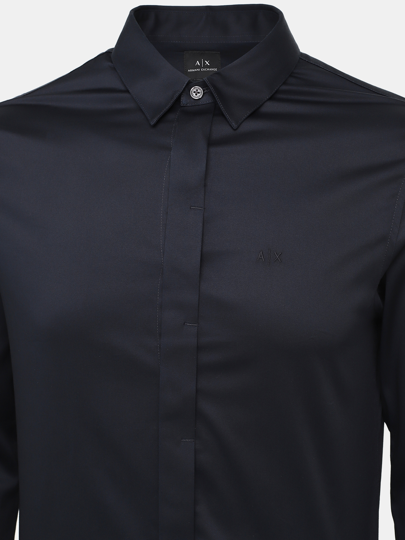 Рубашка Armani Exchange 422276-043, цвет темно-синий, размер 48-50 - фото 4
