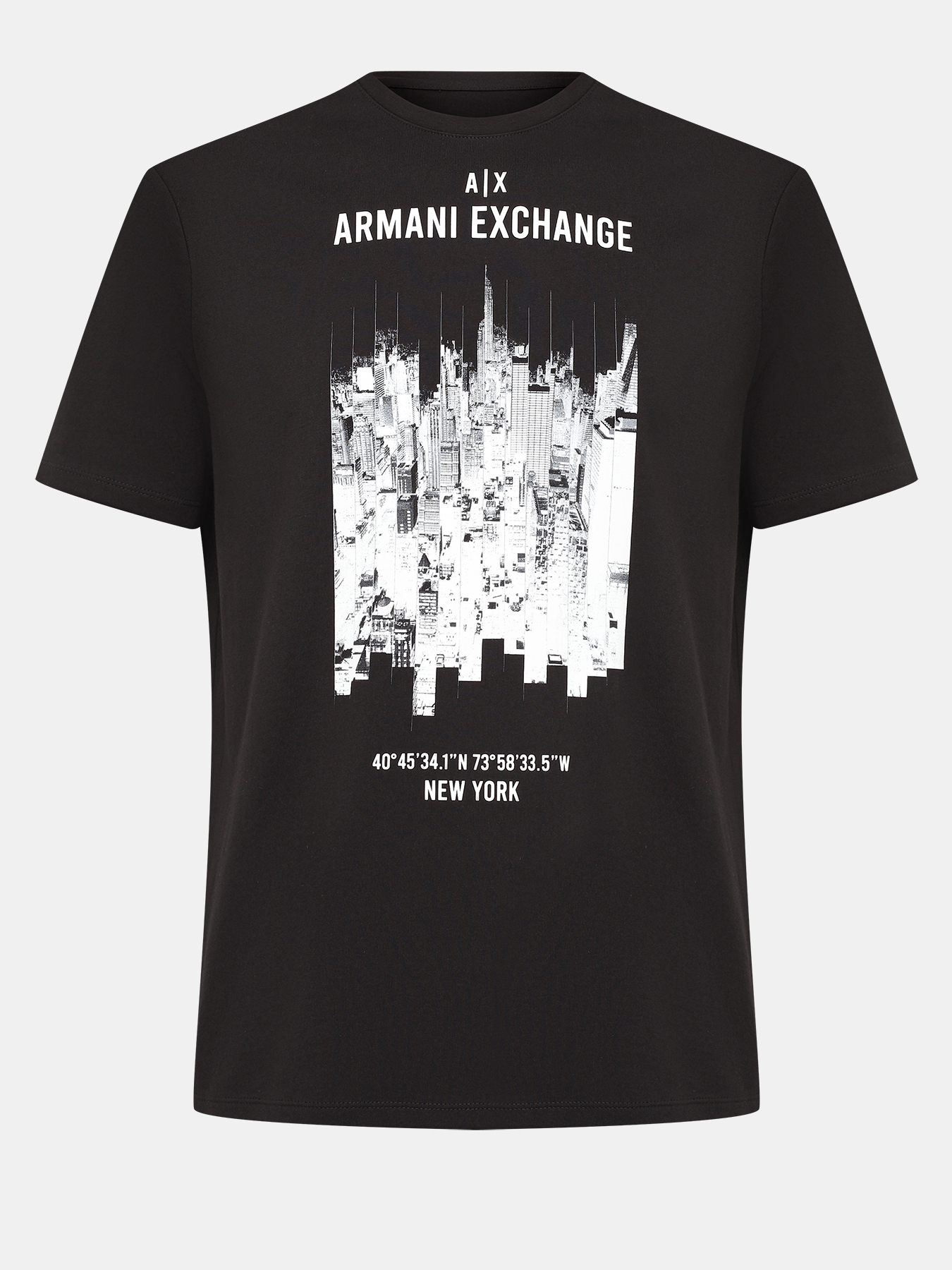 Футболка Armani Exchange 422399-044, цвет черный, размер 50-52 - фото 1