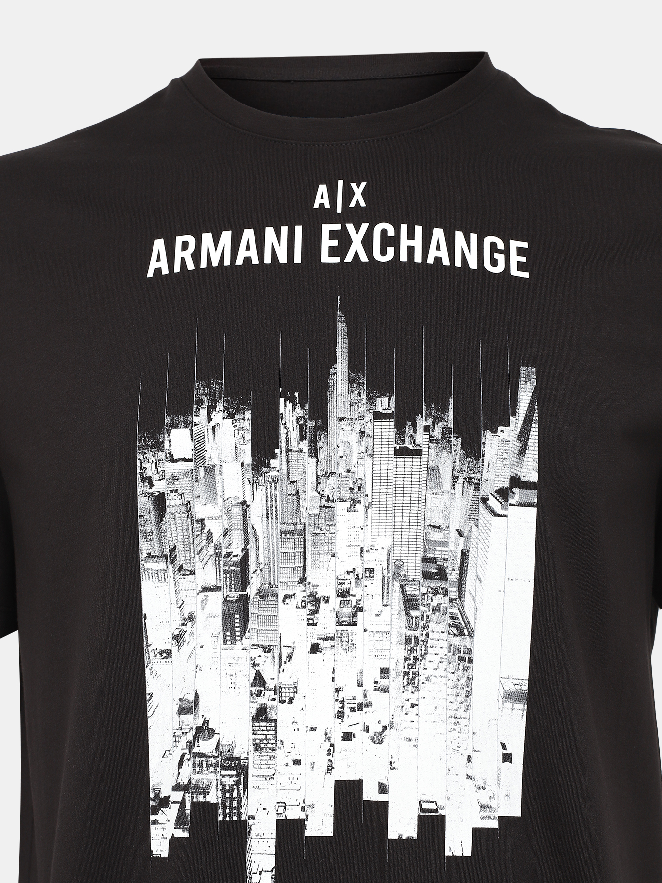 Футболка Armani Exchange 422399-044, цвет черный, размер 50-52 - фото 3