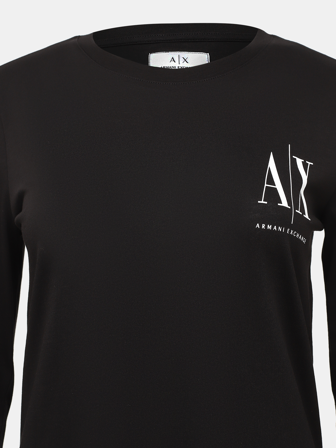 Лонгслив Armani Exchange 422422-042, цвет черный, размер 42-44 - фото 2