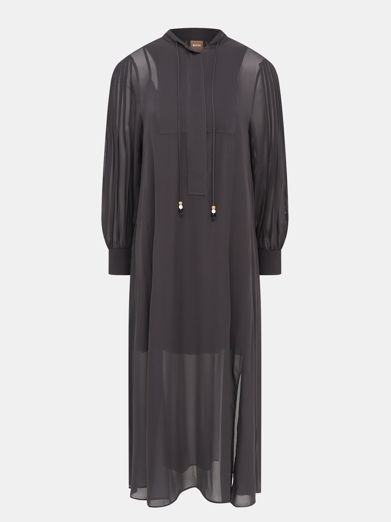 Платье Dahama BOSS 424704-016, цвет темно-серый, размер 40