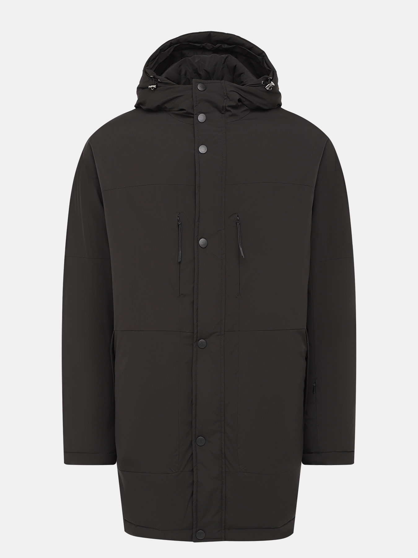 Удлиненная куртка Pierre Cardin 426248-287, цвет черный, размер 56-58