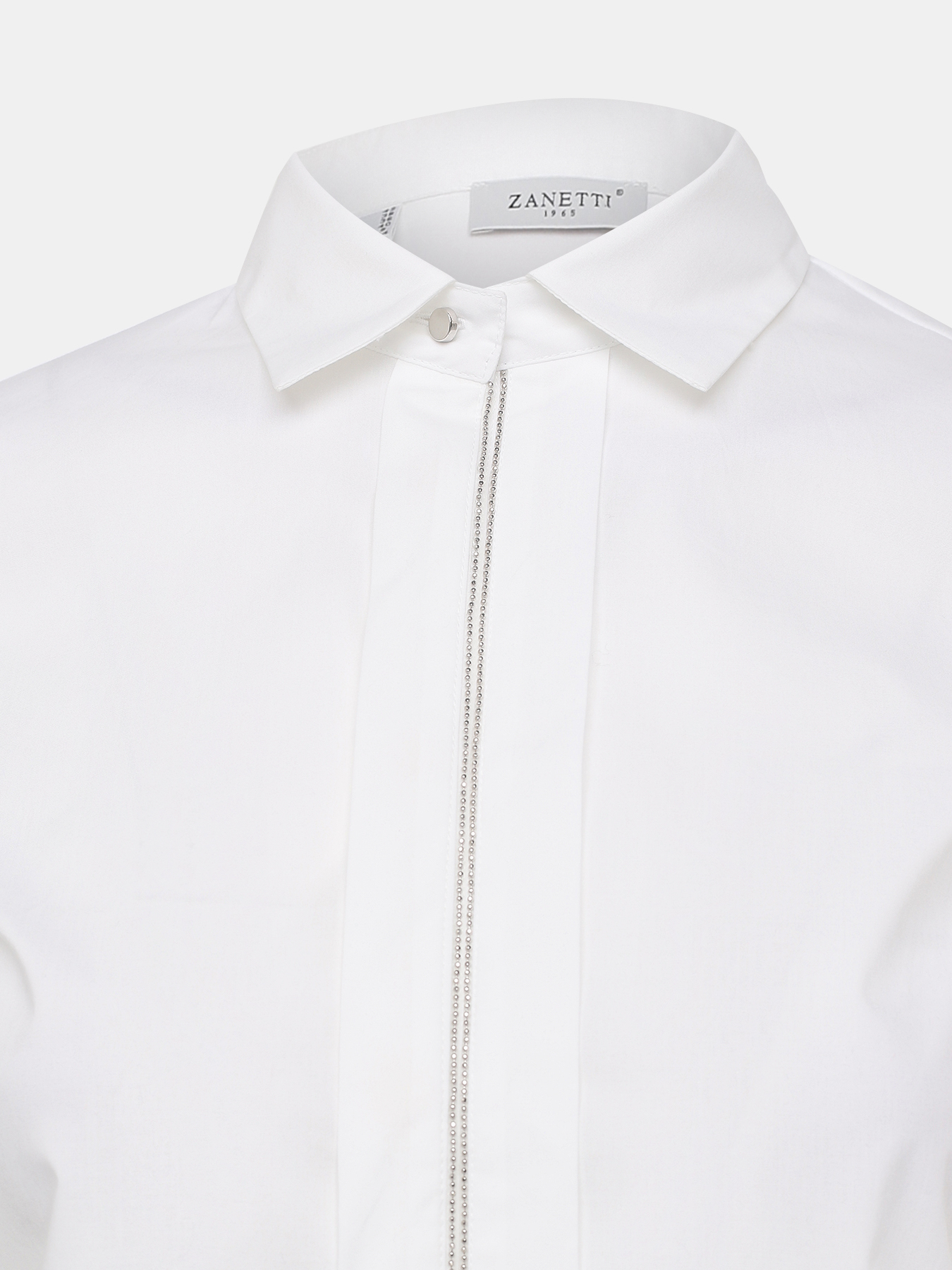 Блузка Zanetti 426611-021, цвет белый, размер 42 - фото 3