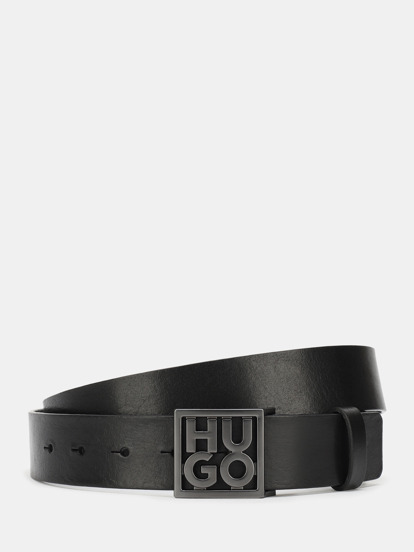 Ремень HU-GO HUGO 427841-175, цвет черный, размер 100