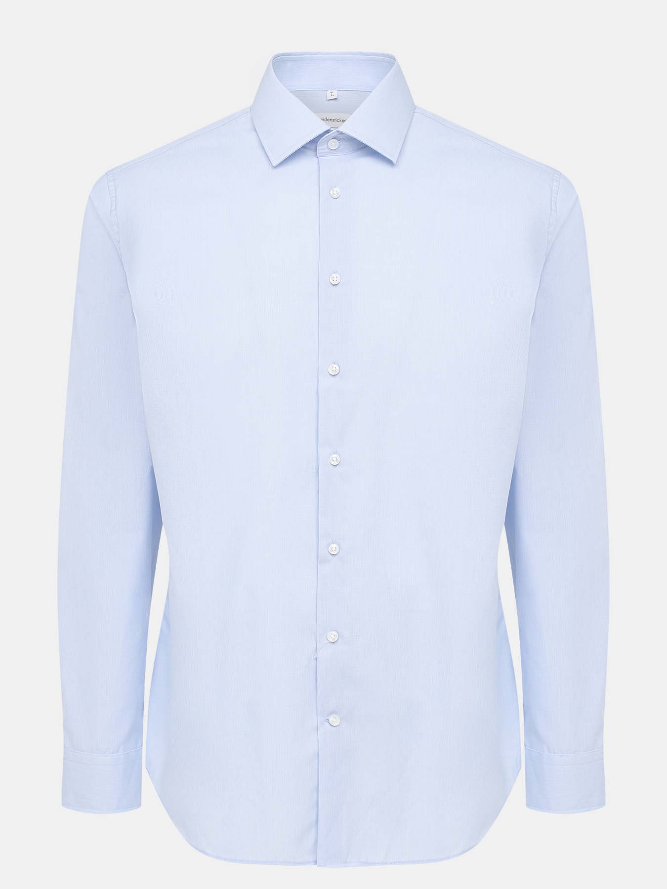 Хлопковая рубашка Seidensticker 429272-021, цвет голубой, размер 50 - фото 1