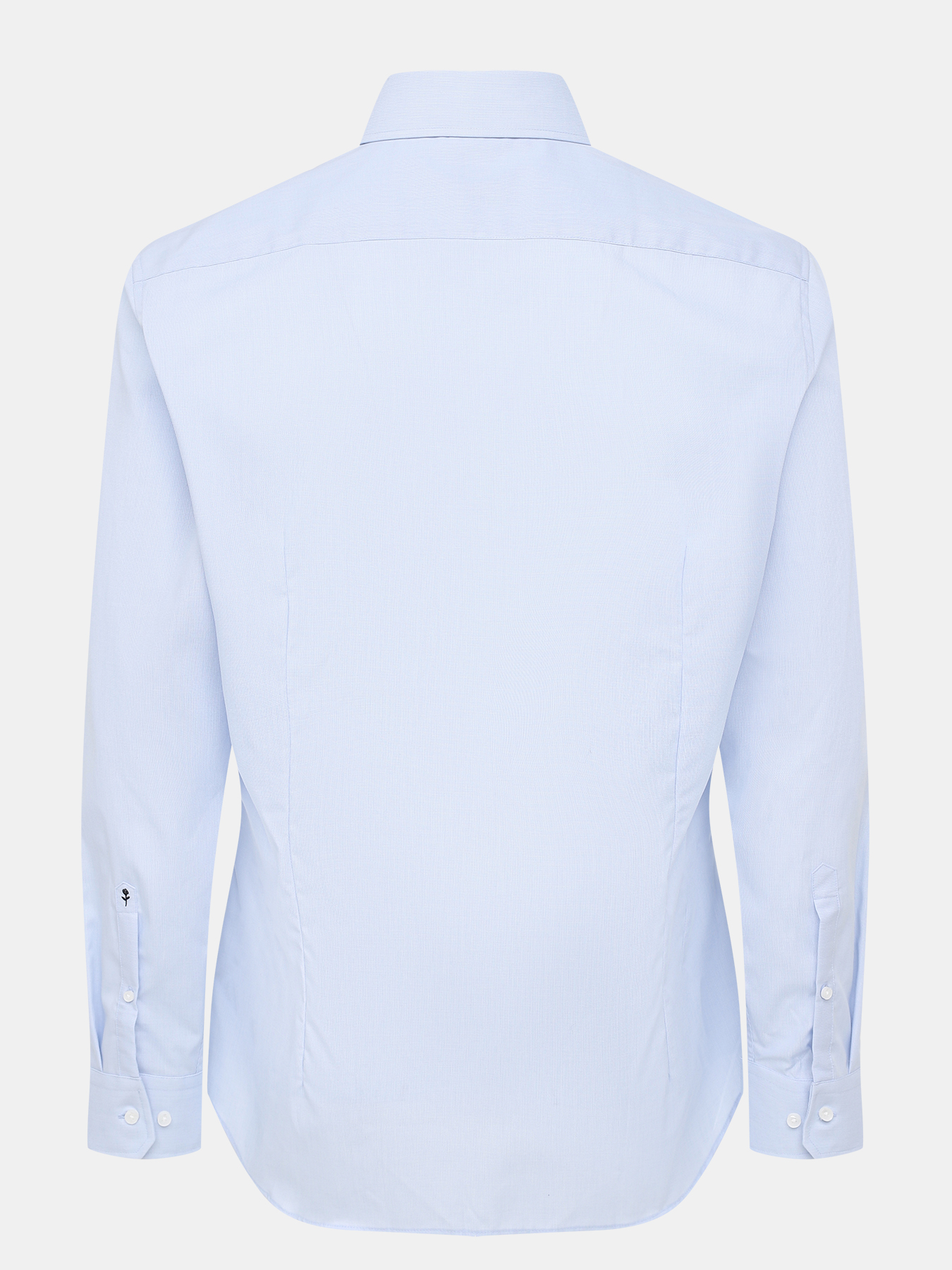 Хлопковая рубашка Seidensticker 429272-021, цвет голубой, размер 50 - фото 2