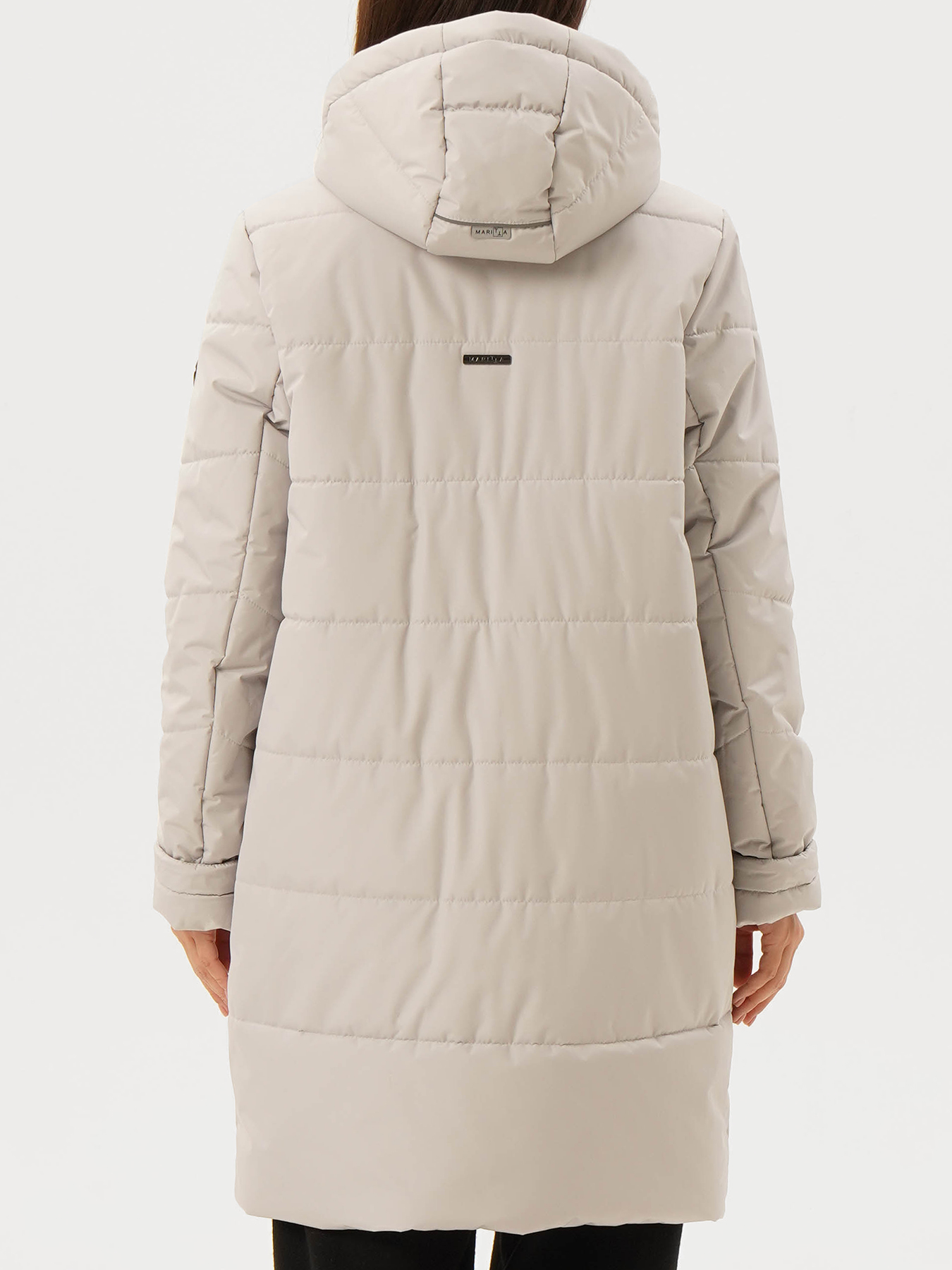 Пальто зимнее Maritta 433513-026, цвет серый, размер 50 - фото 5