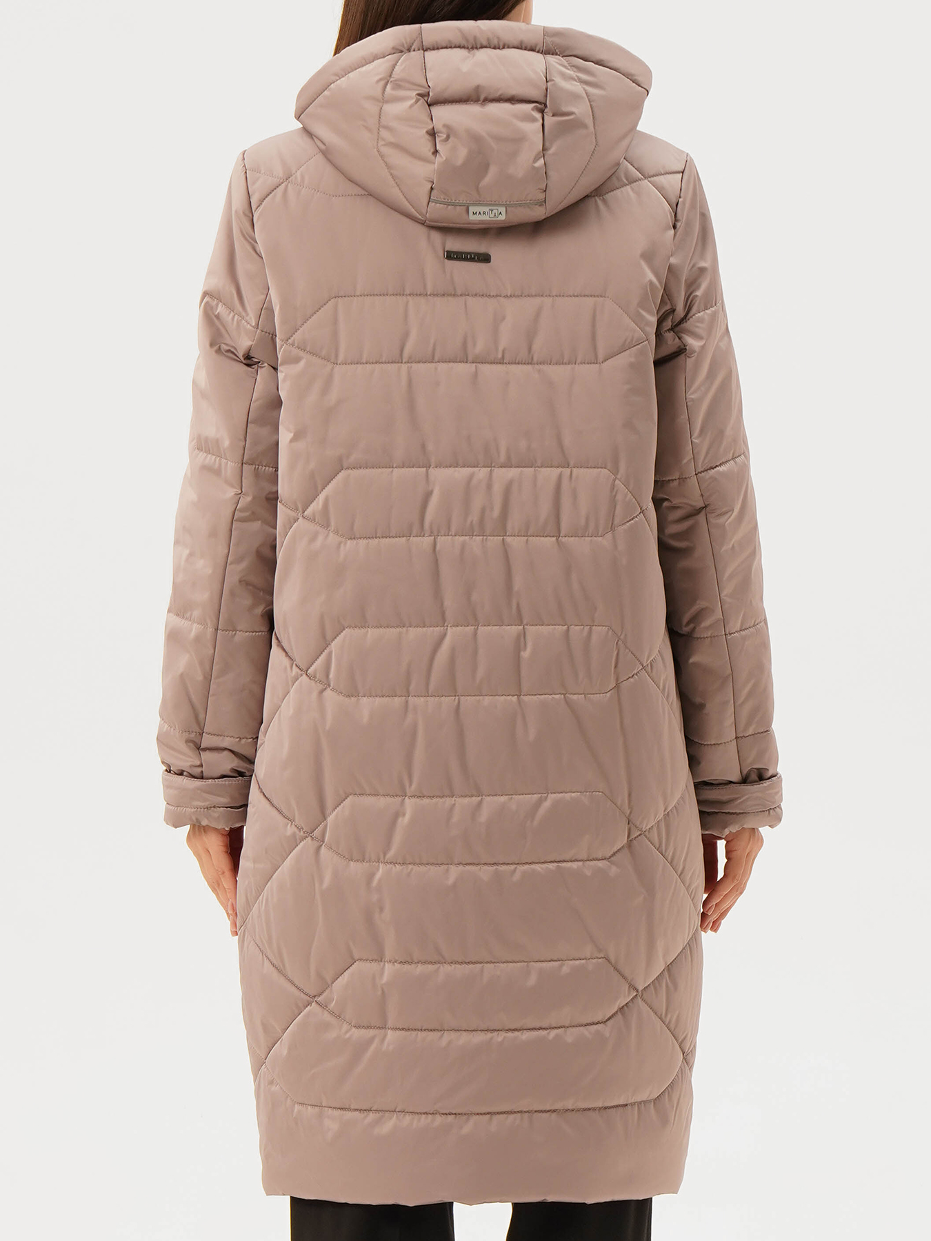 Пальто зимнее Maritta 433520-024, цвет бежевый, размер 52 - фото 6