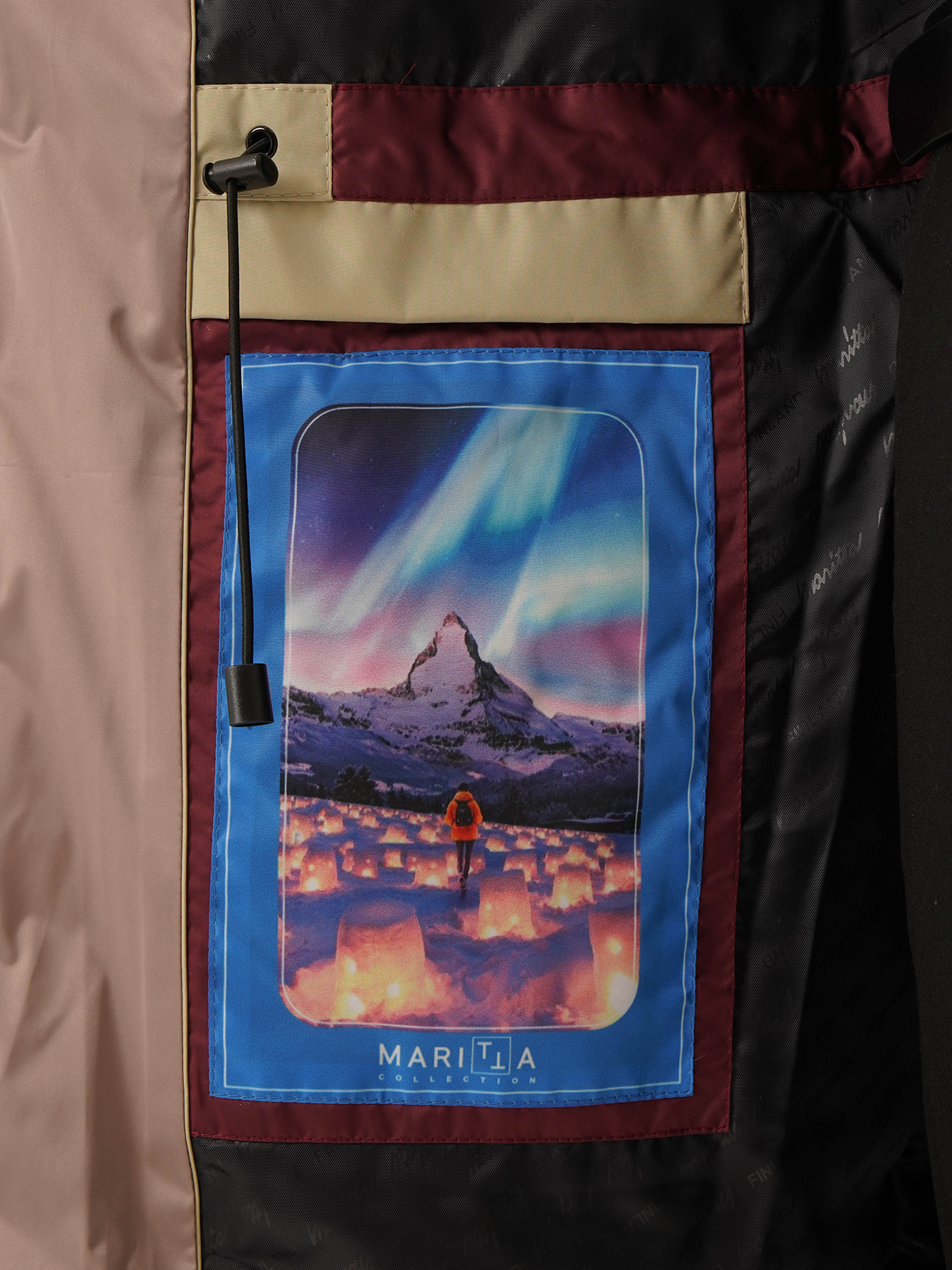 Пальто зимнее Maritta 433520-023, цвет бежевый, размер 50 - фото 4