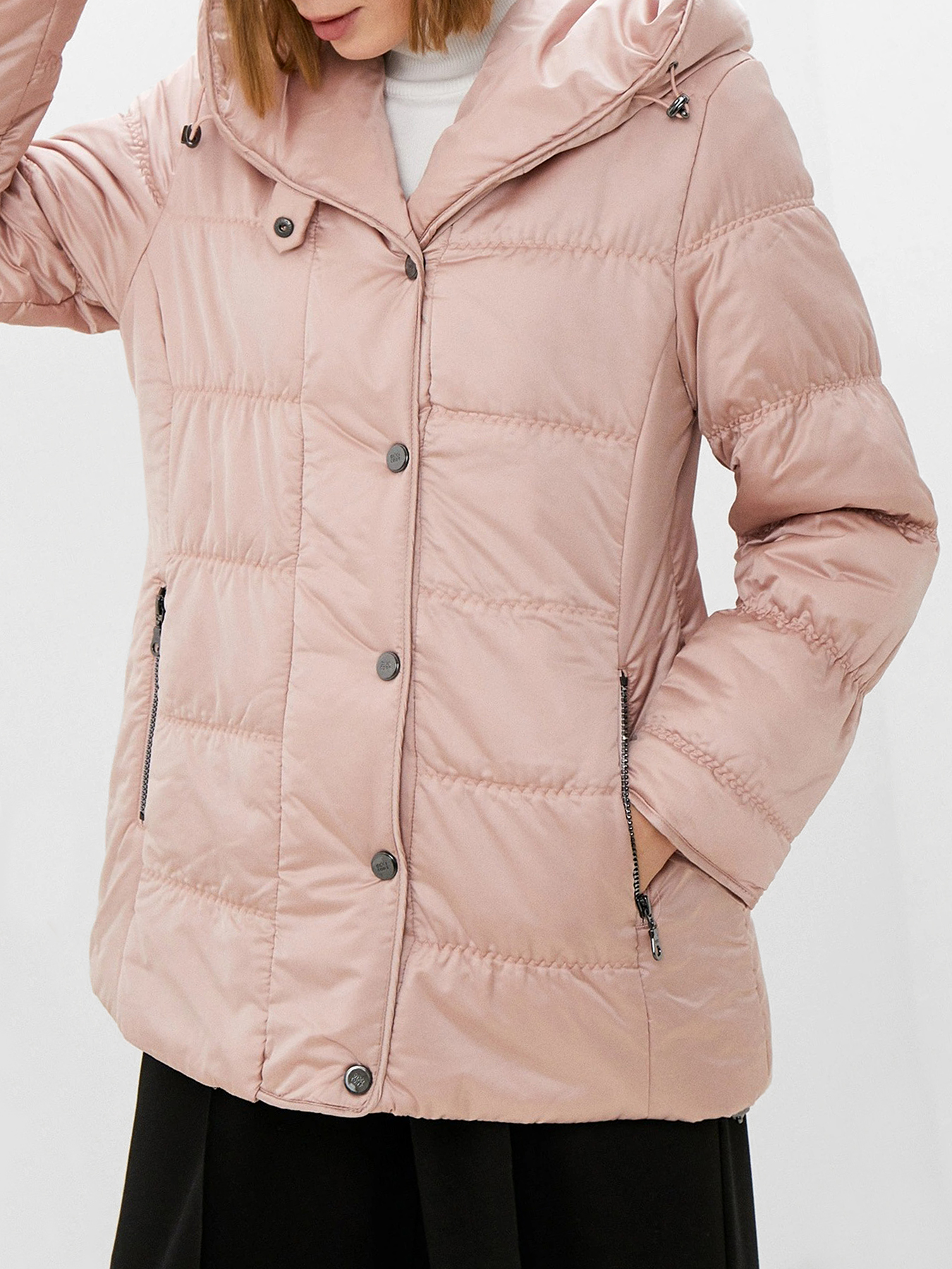 Куртка Dixi Coat 433533-023, цвет пудровый, размер 50