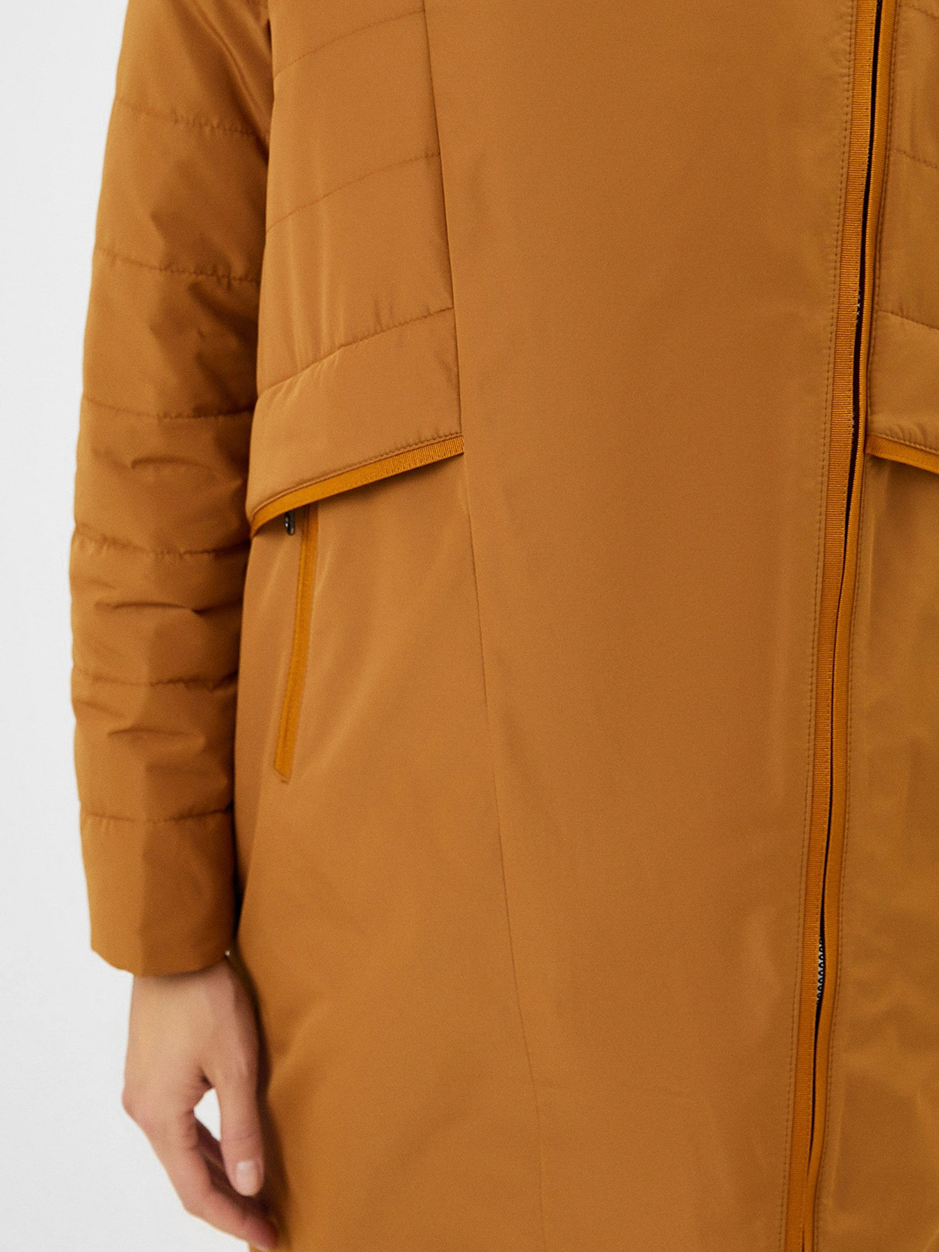 Пальто зимнее Dixi Coat 433534-021, цвет горчичный, размер 46 - фото 5