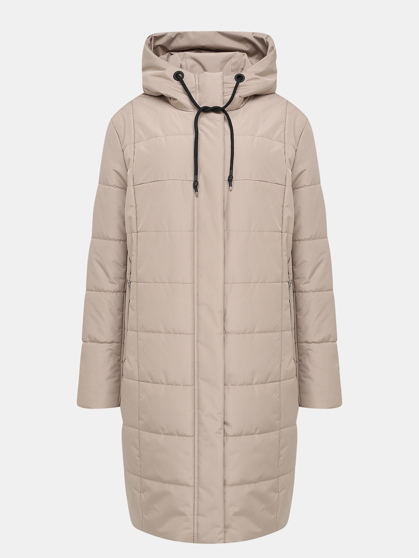 Пальто зимнее Maritta 433536-025, цвет бежевый, размер 48
