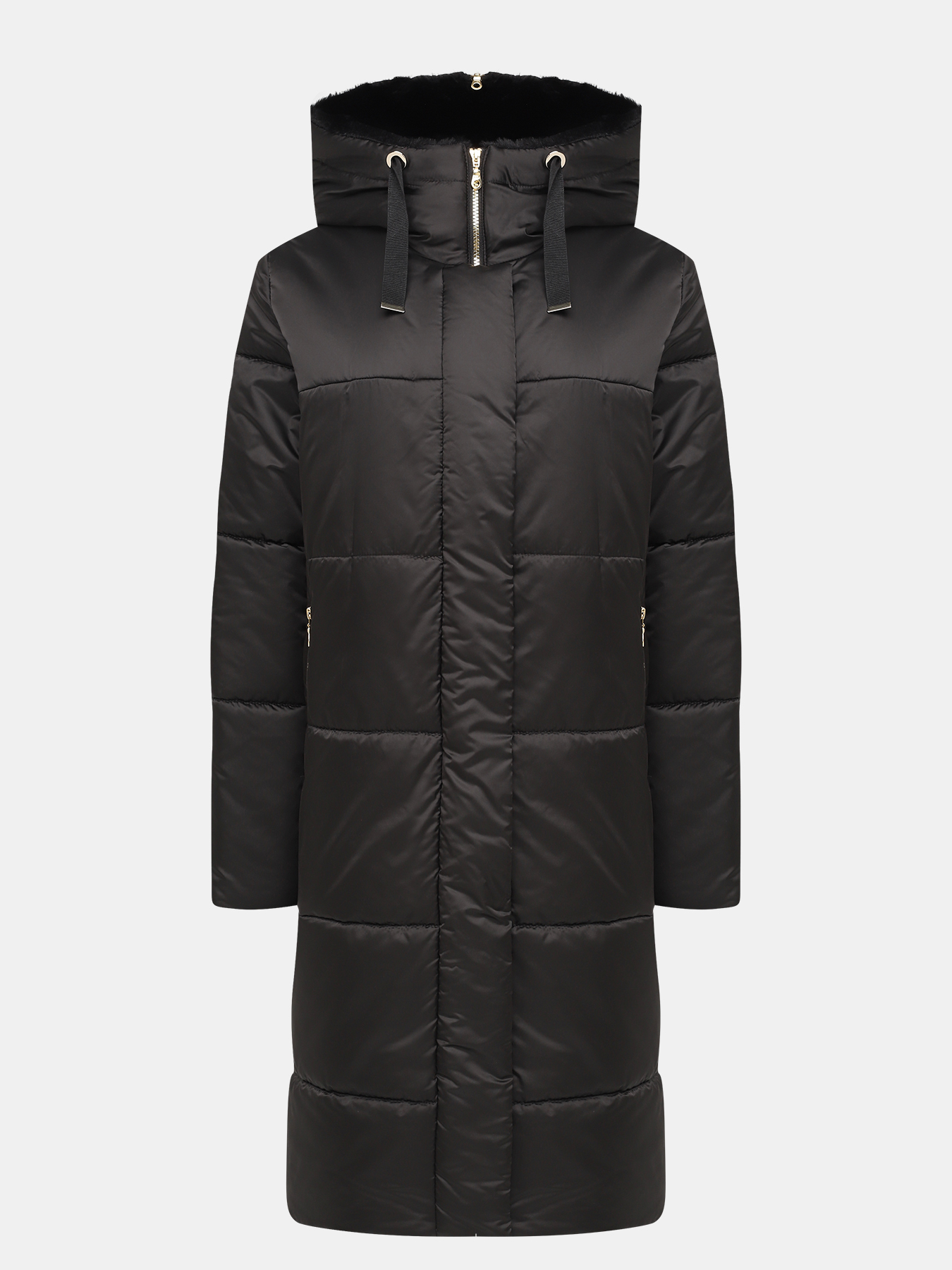 Пальто зимнее Dixi Coat. Цвет: черный