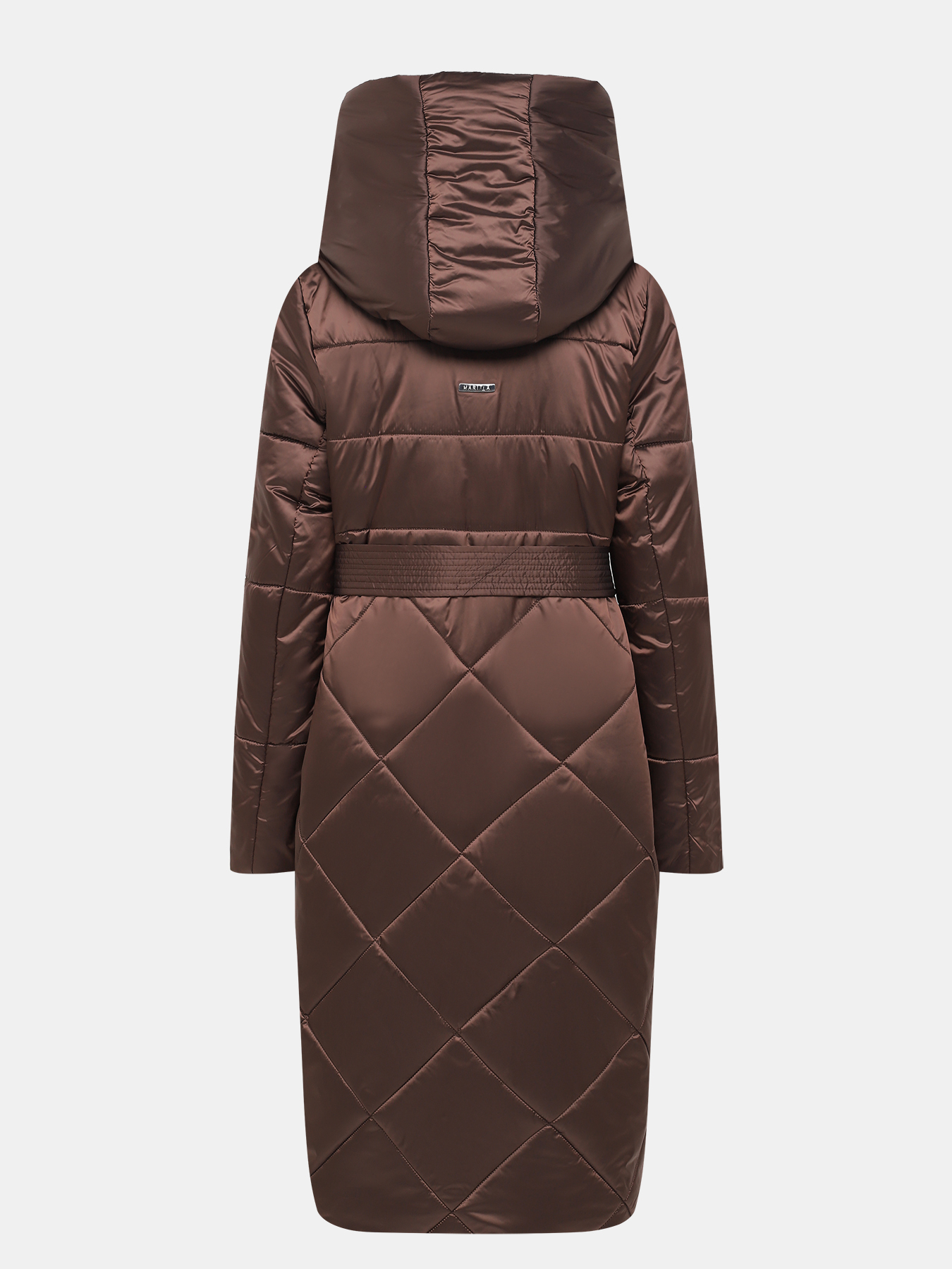 Пальто зимнее Maritta 433570-022, цвет коричневый, размер 48 - фото 5