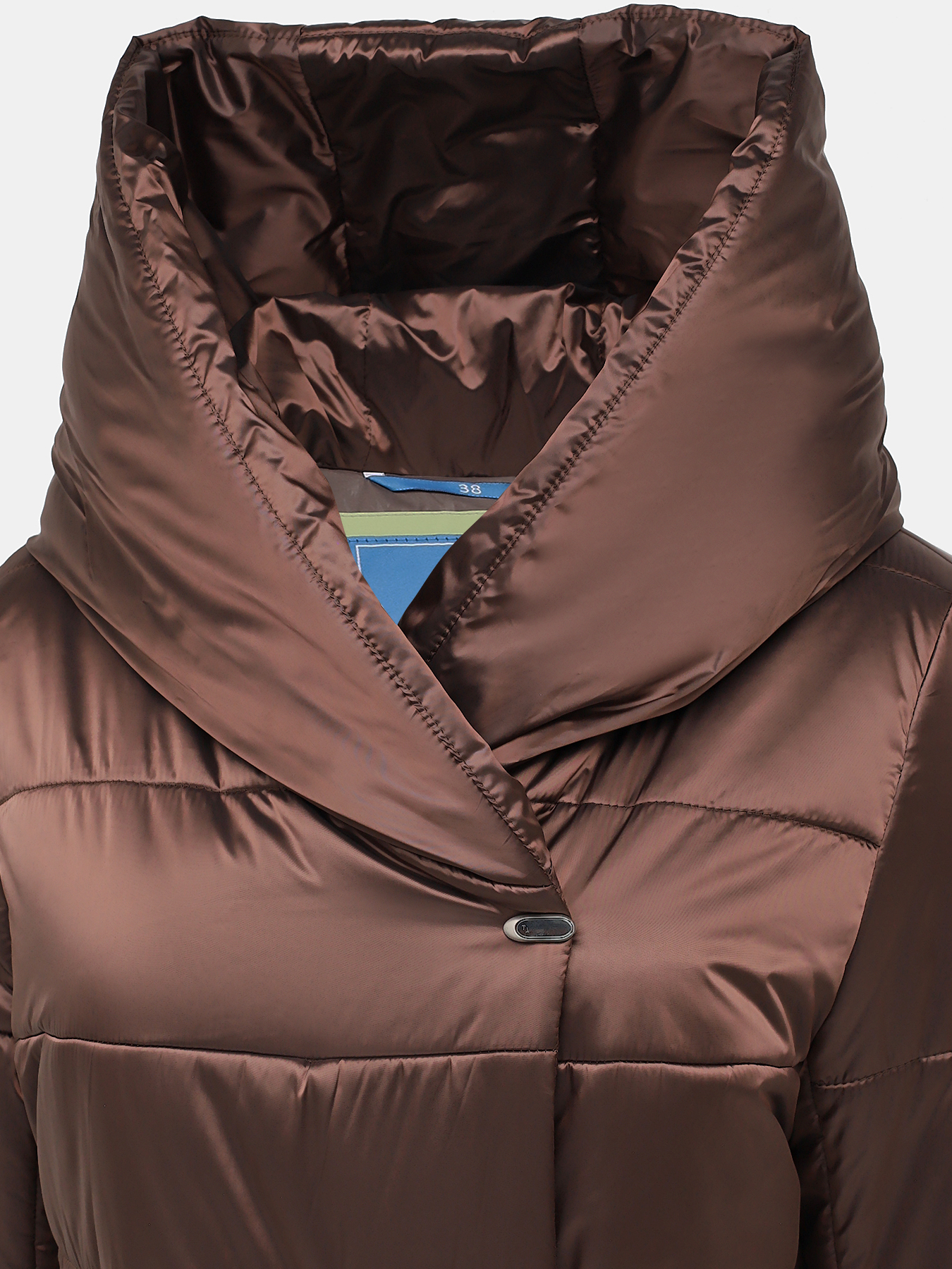 Пальто зимнее Maritta 433570-023, цвет коричневый, размер 50 - фото 2