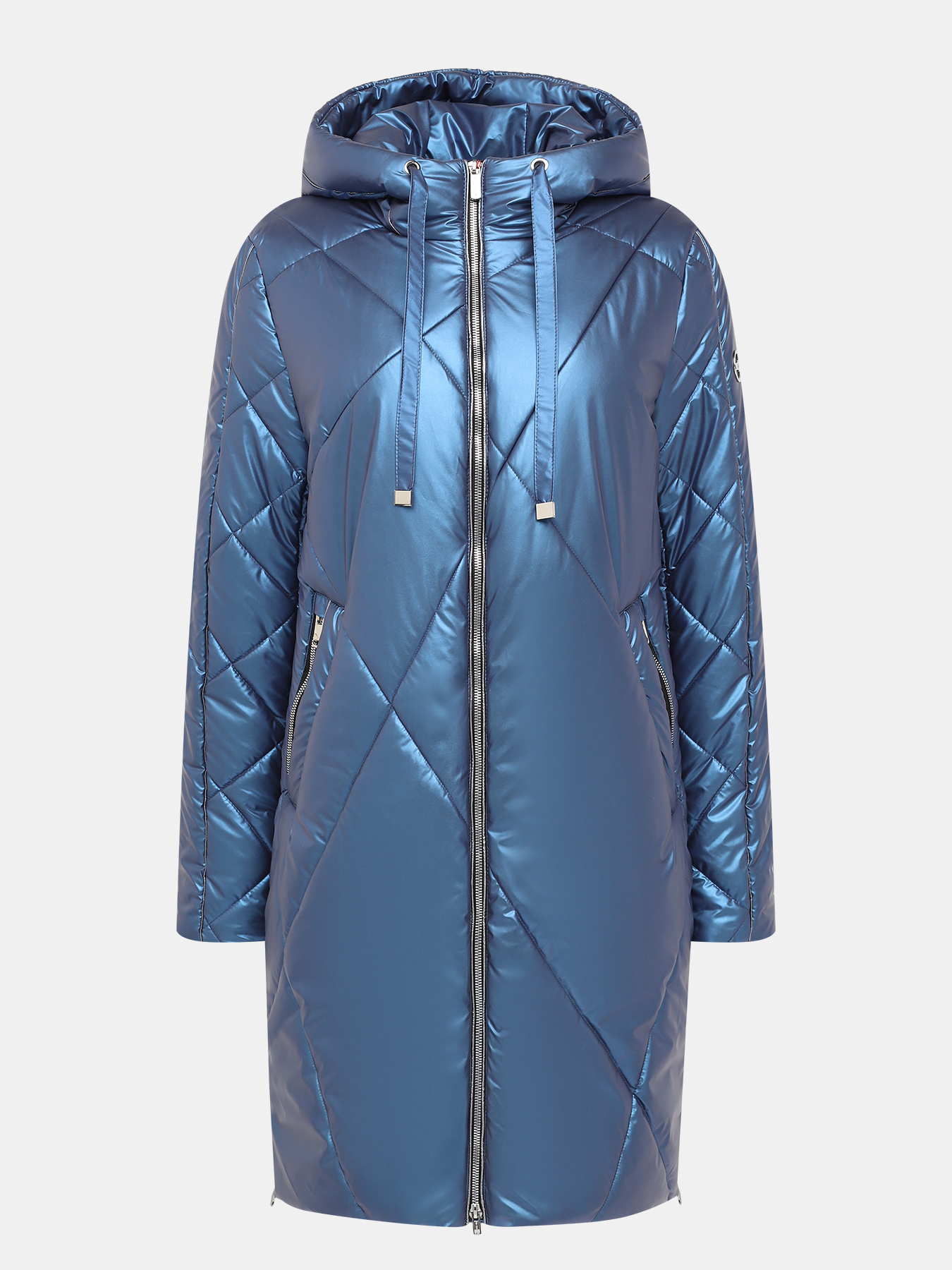 Пальто зимнее Maritta 433572-022, цвет синий, размер 48