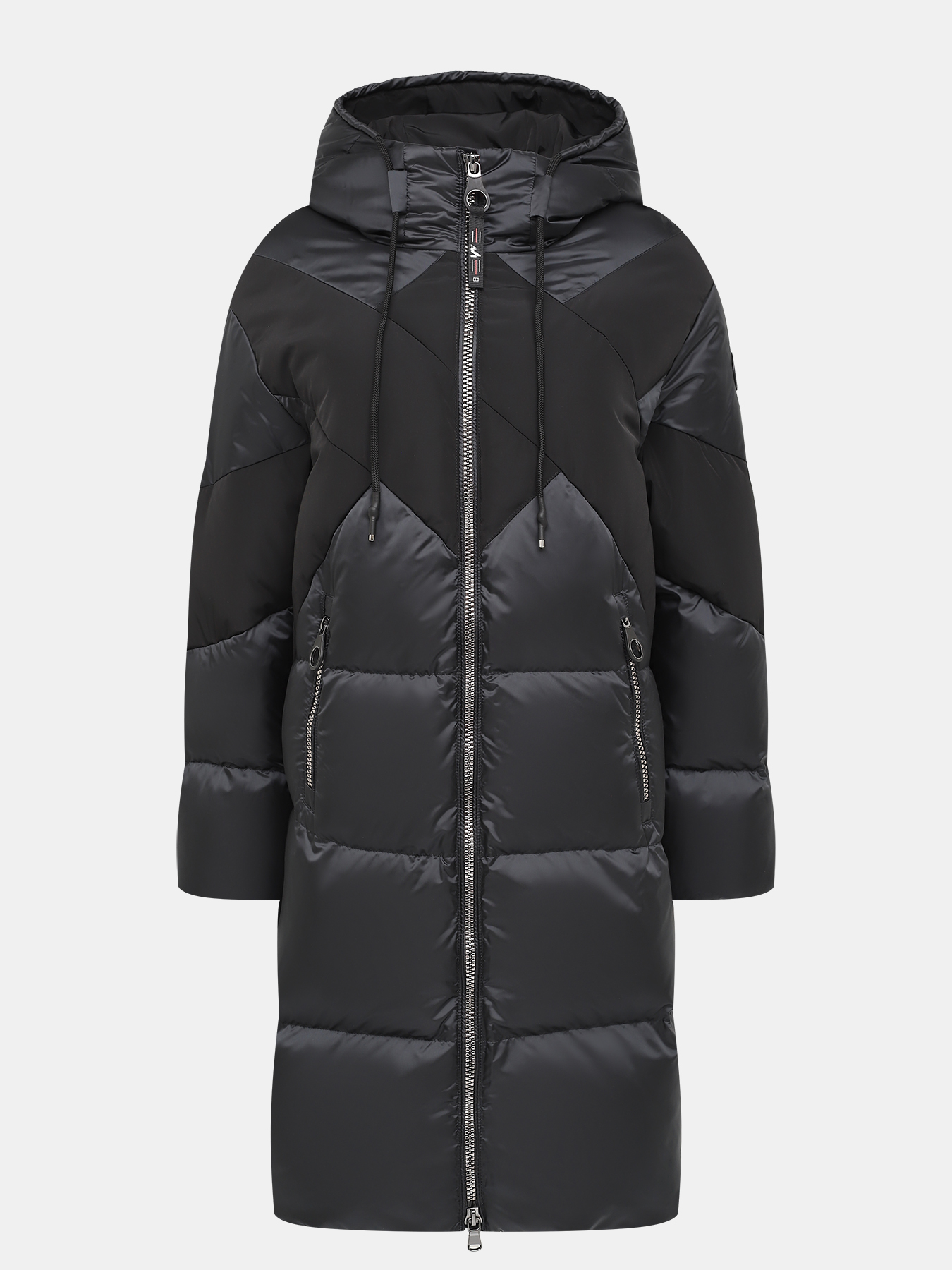Пальто зимнее AVI 433593-025, цвет черный, размер 48