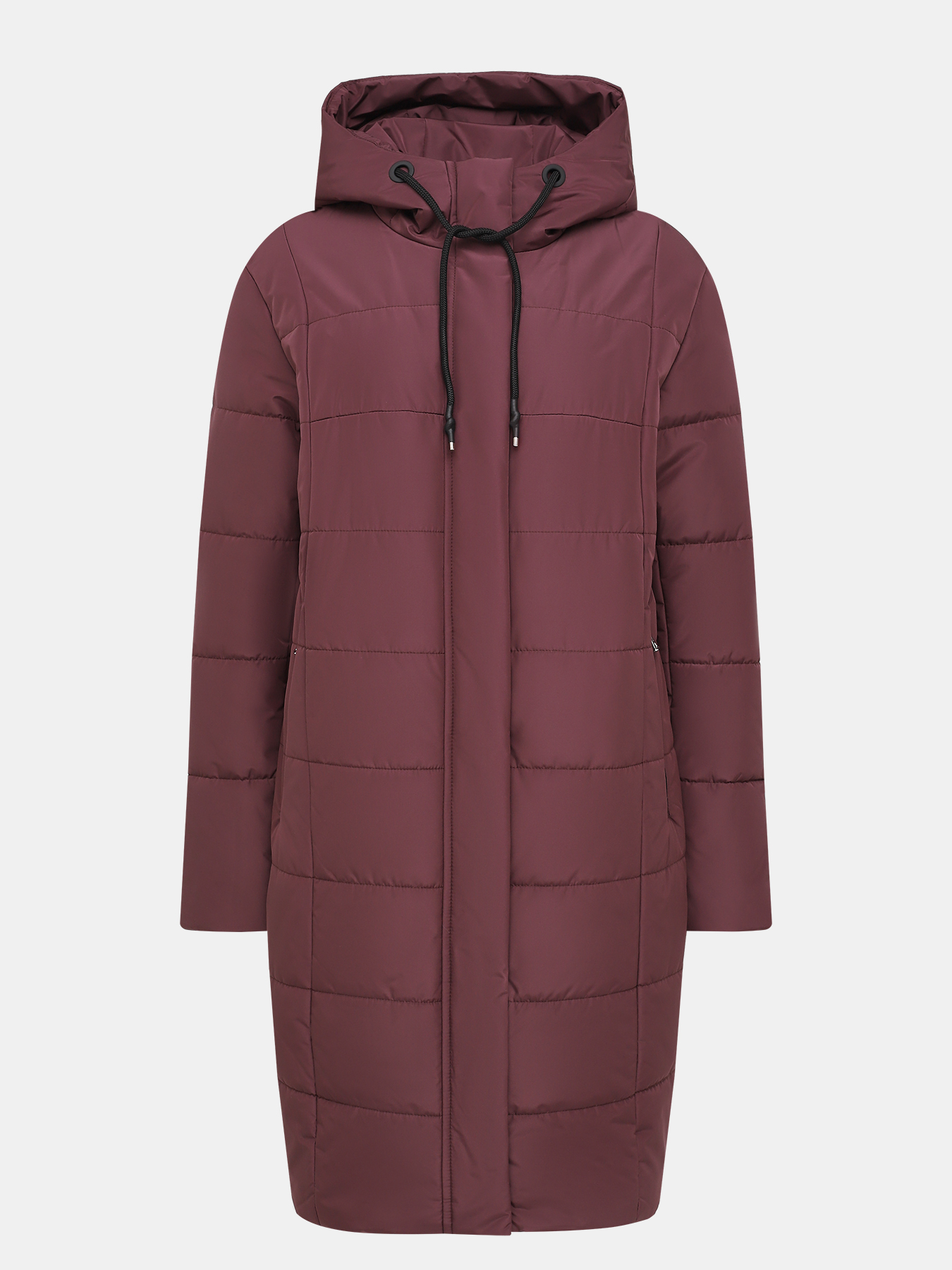 Пальто зимнее Maritta 433603-022, цвет бордовый, размер 48