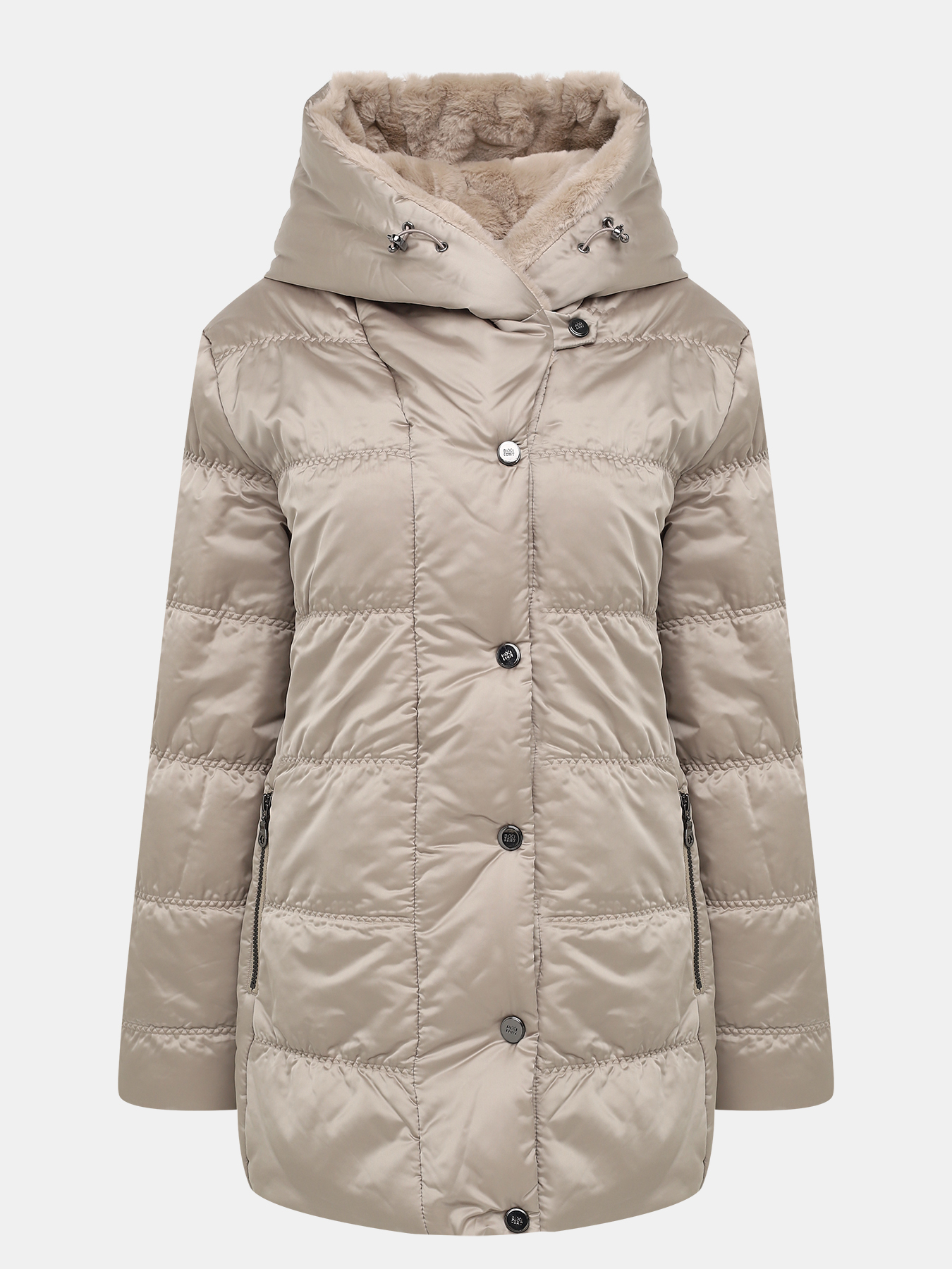 Куртка Dixi Coat 433606-022, цвет бежевый, размер 48