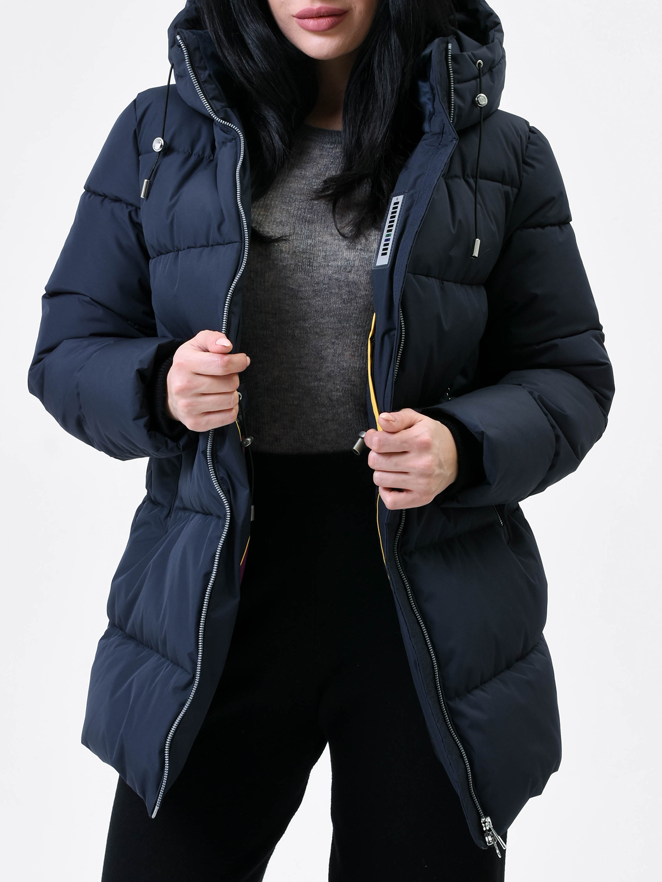 Пальто зимнее Maritta 433612-023, цвет темно-синий, размер 50 - фото 6