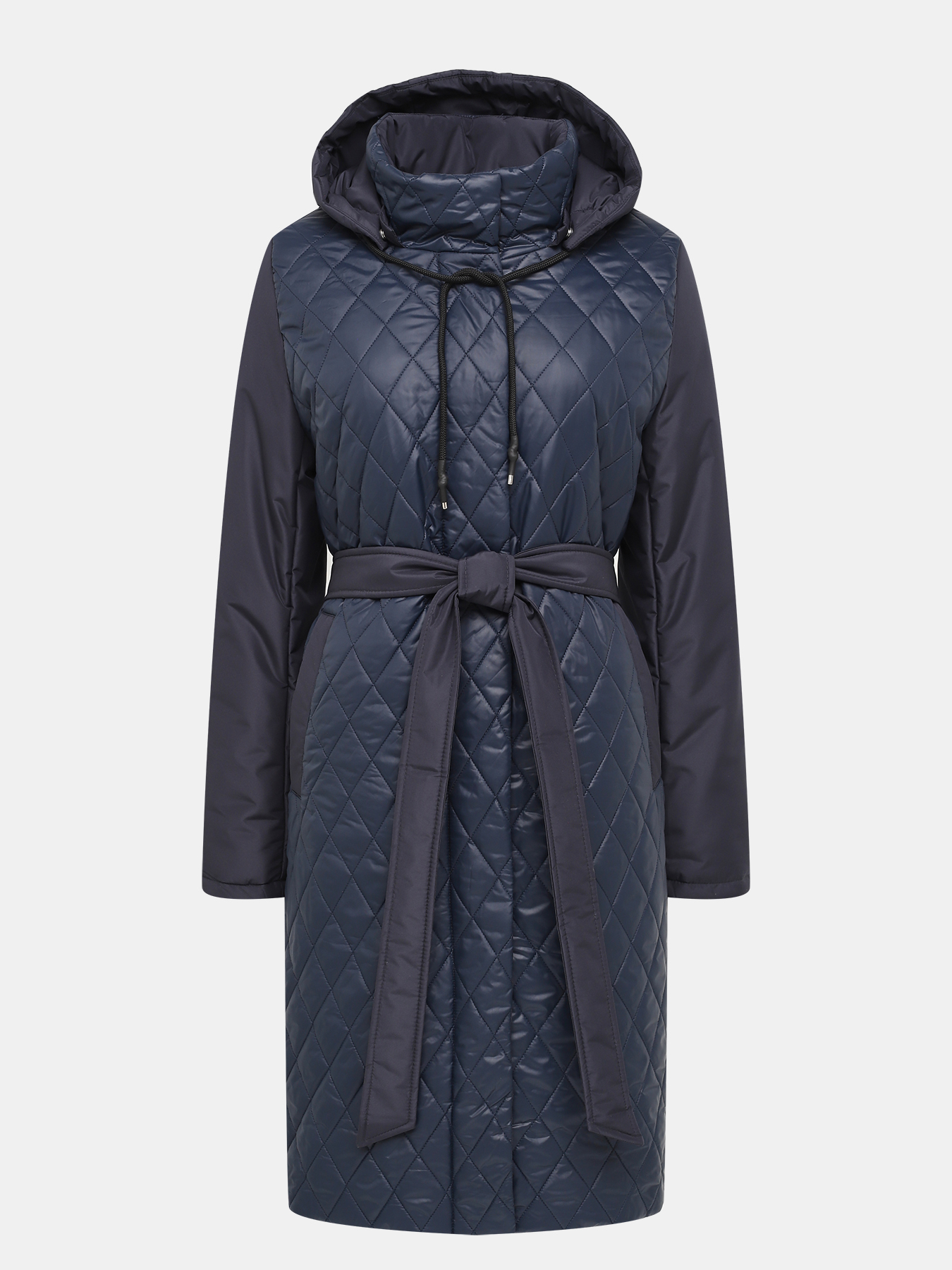 Пальто зимнее Maritta 433613-021, цвет темно-синий, размер 46