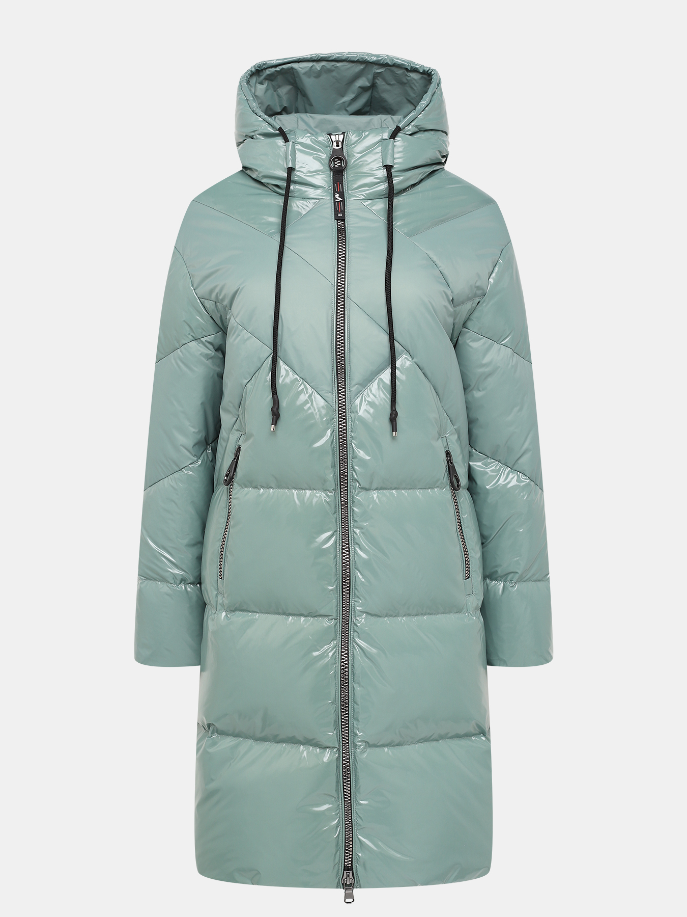Пальто зимнее AVI 433635-024, цвет мятный, размер 52