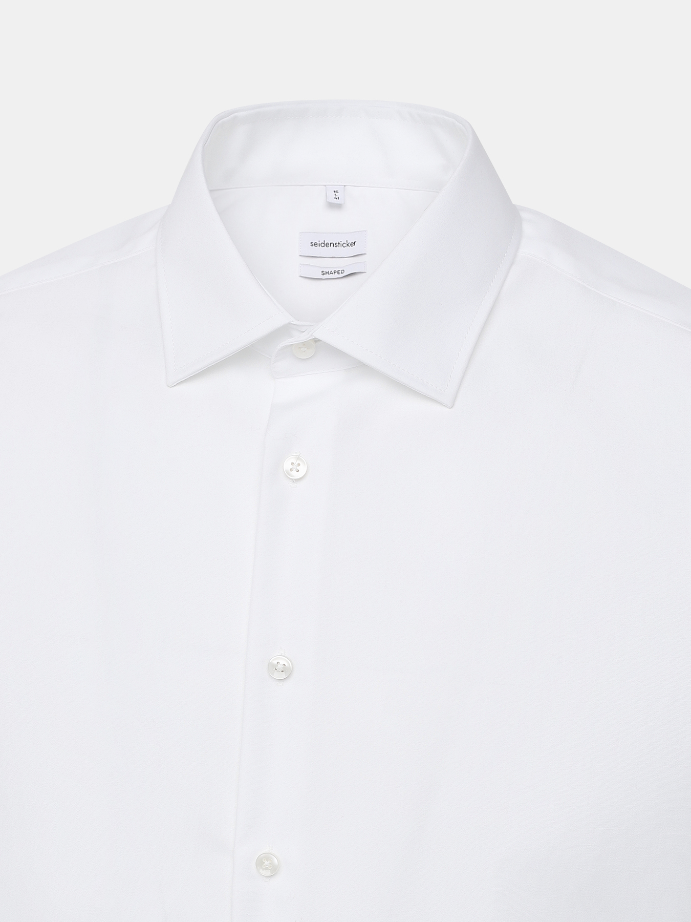 Рубашка Seidensticker 434011-050, цвет белый, размер 52 - фото 3