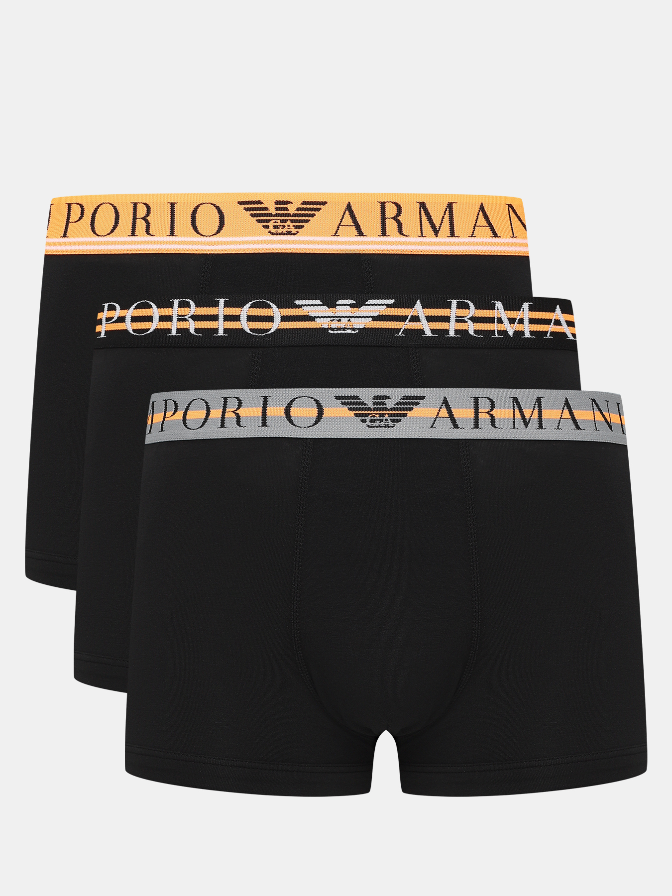 Боксеры (3 шт) Emporio Armani 438113-045, цвет мультиколор, размер 52