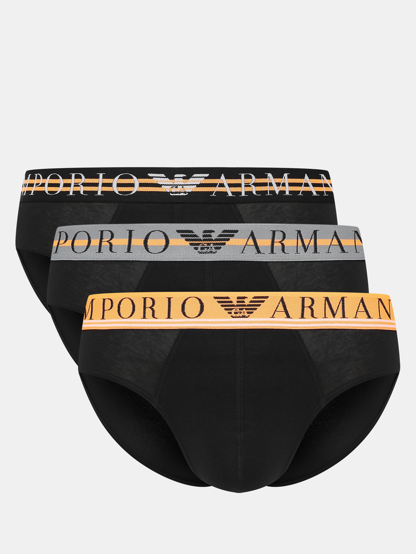 Брифы (3 шт) Emporio Armani 438121-044, цвет мультиколор, размер 50