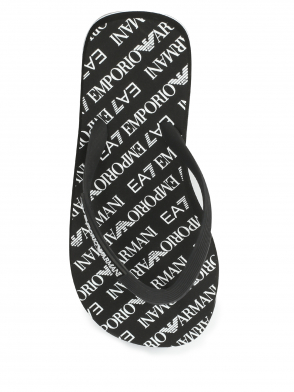 Шлепанцы EA7 Emporio Armani. Цвет default. Изображение 5