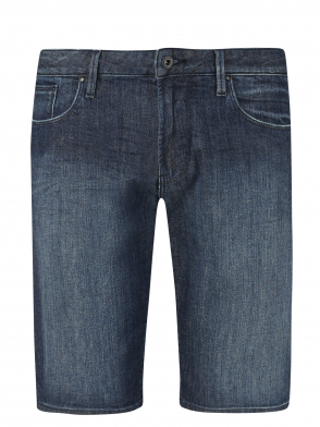 Джинсовые шорты Emporio Armani. Цвет default. Изображение 1
