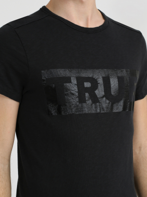 Футболка с коротким рукавом True Religion. Цвет default. Изображение 4