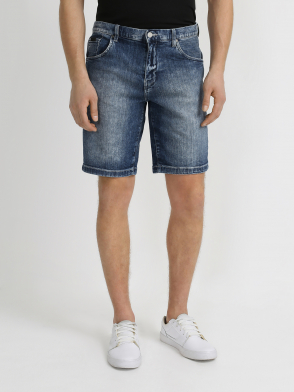 Джинсовые шорты Armani Exchange. Цвет default. Изображение 1