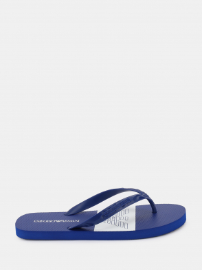 Шлепанцы с лого Emporio Armani. Цвет default. Изображение 1