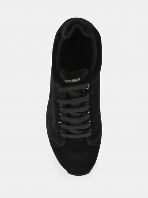 Женские кроссовки Emporio Armani. Цвет серый. Изображение 6