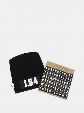Шапка J.B4. Цвет черный. Изображение 3